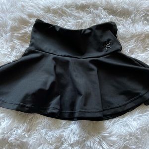 Rebel Athletics Girls YS Black Flouncy